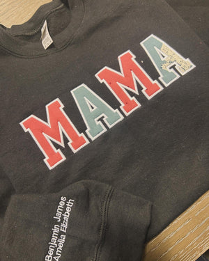 CUSTOM EMBROIDERED WITH MATERIAL/ONESIE