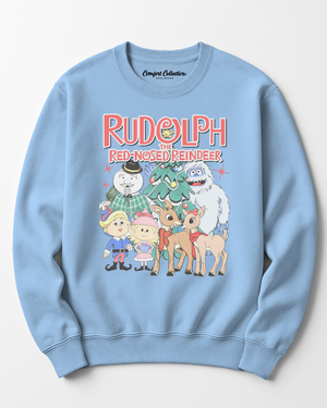 Rudolph Vintage Comfort Crewneck