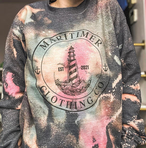 Tie Dyed Maritimer Comfort Crewneck