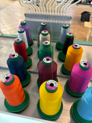 CUSTOM EMBROIDERED WITH MATERIAL/ONESIE